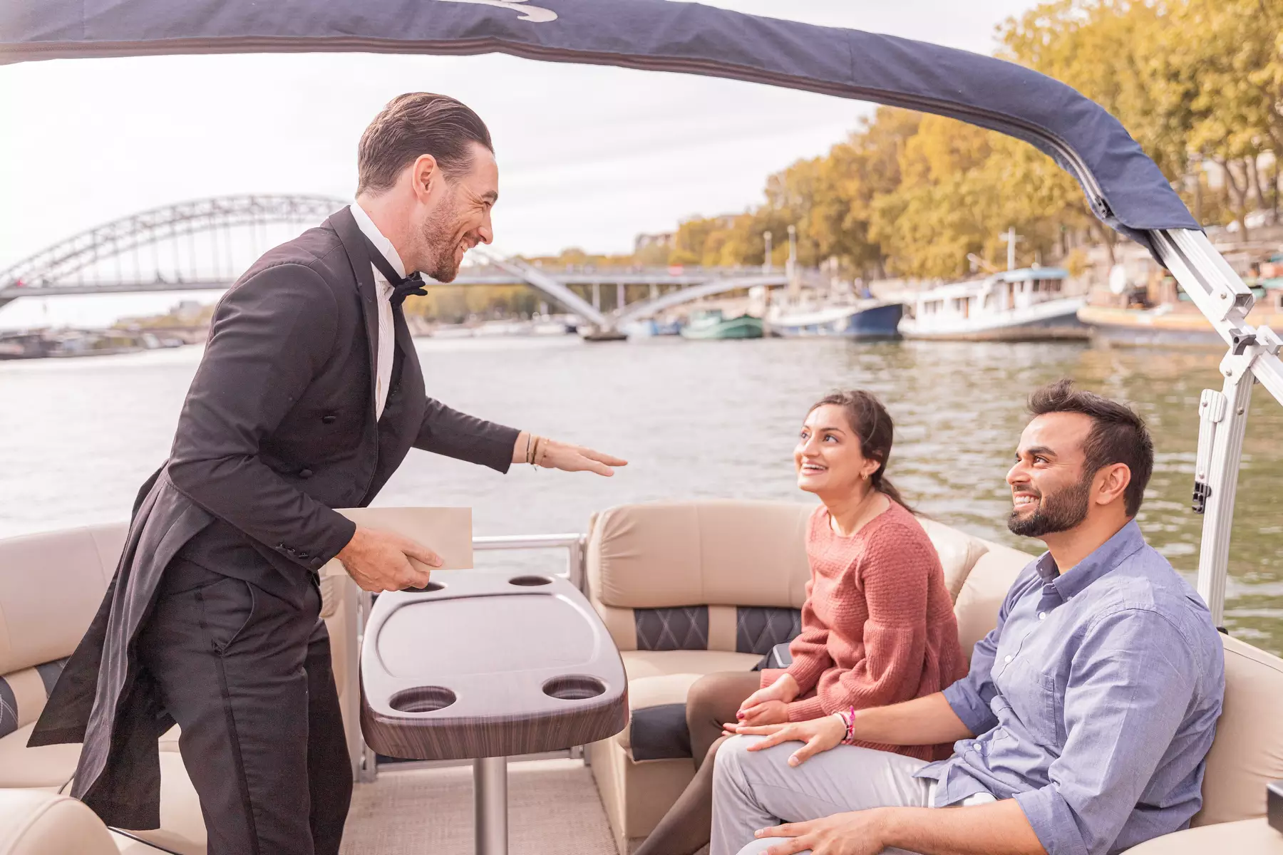 boat tour proposal paris